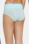 Zivame Anti-Microbial High Rise Full Coverage Tummy Tucker Hipster Panty (Pack of 2) - Multicolor — thumbnail 13